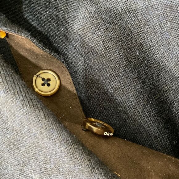 ORVIS FLY FISHING SWEATER MERINO WOOL PULLOVER 1/4 button MEN'S SZ XL Bloke Core - Picture 4 of 12